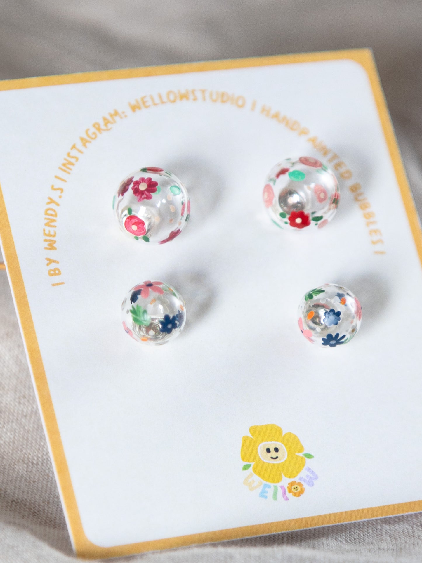Little Garden Studs - Set A