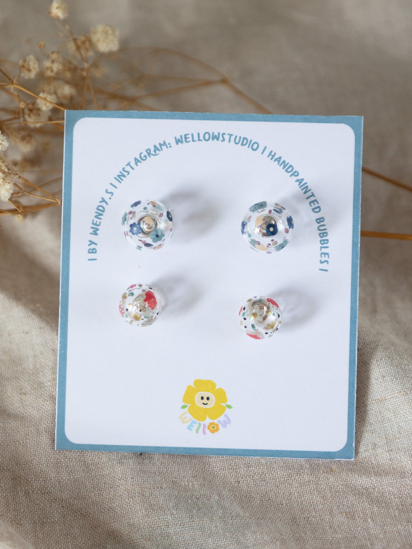 Little Garden Studs - Set F
