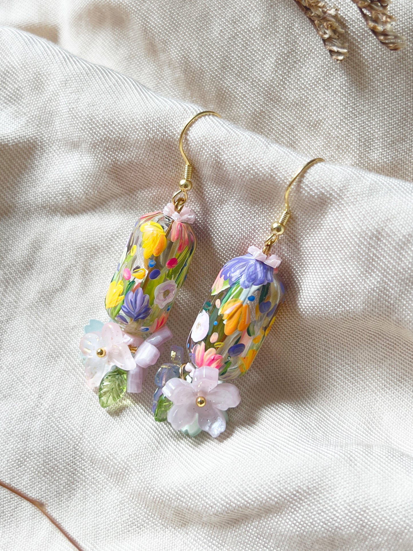 Botanic Bloom Earrings (925 silver)