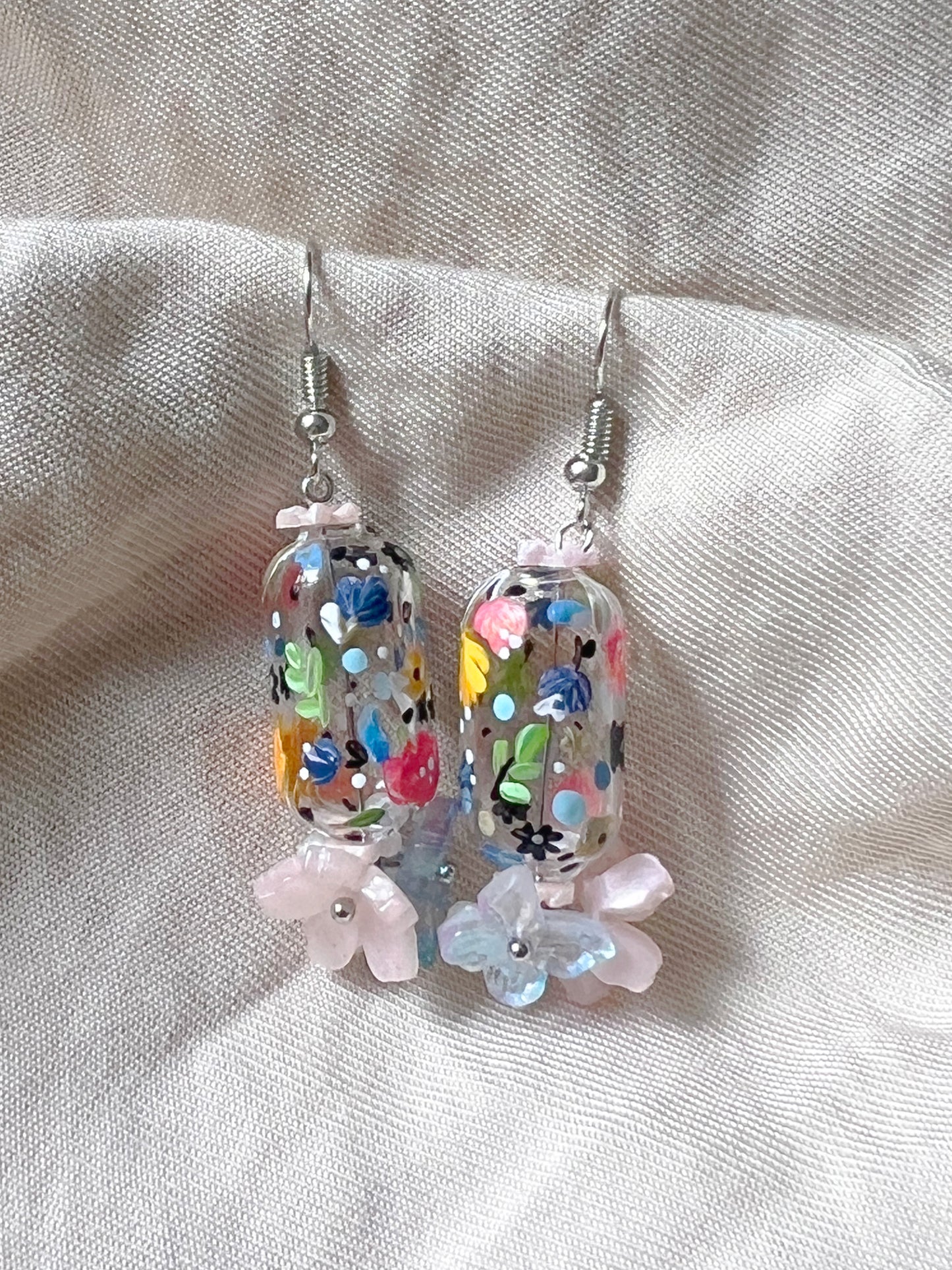 Dusk Floral Earrings