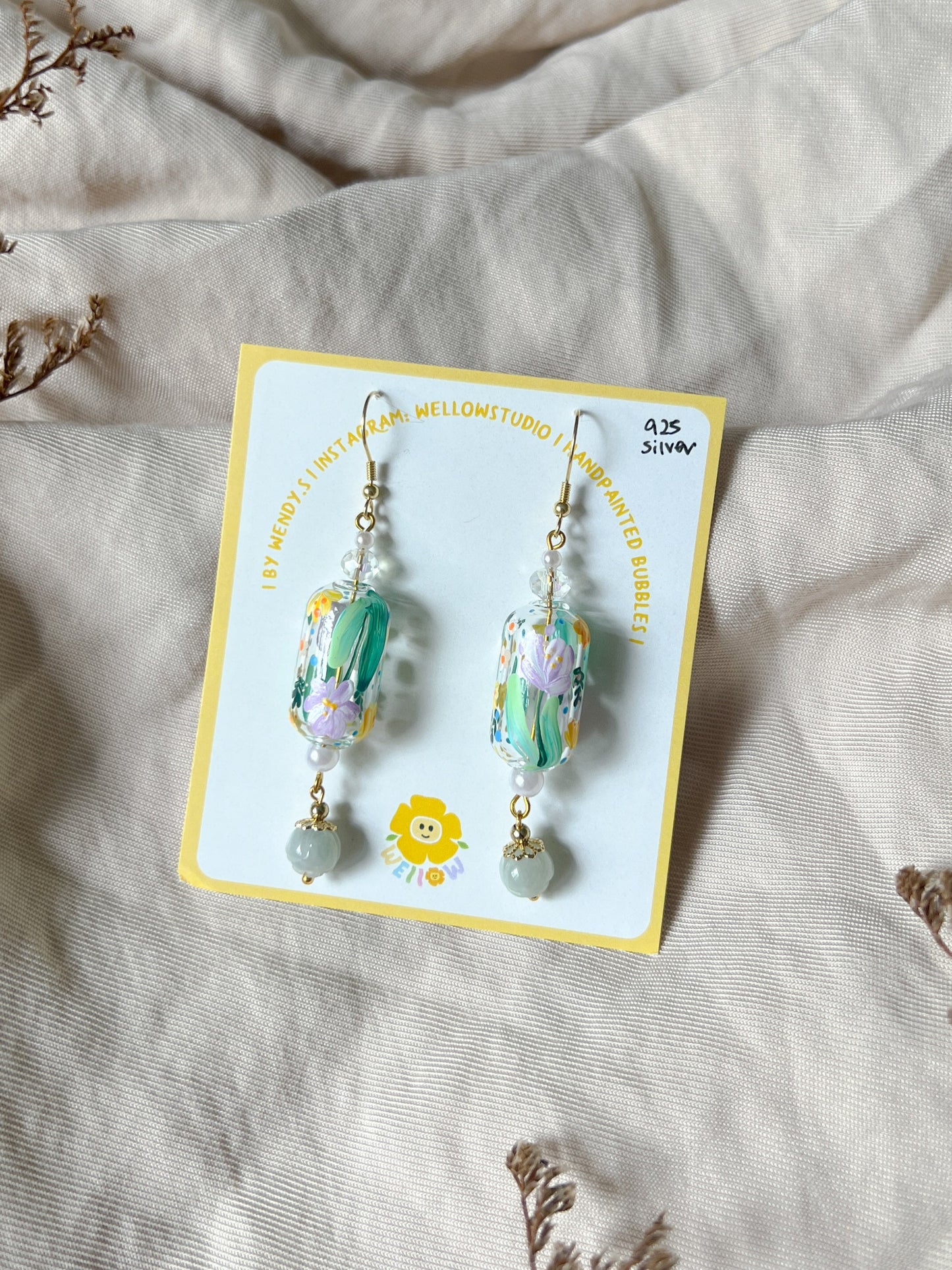 Serenity Earrings (925 silver)
