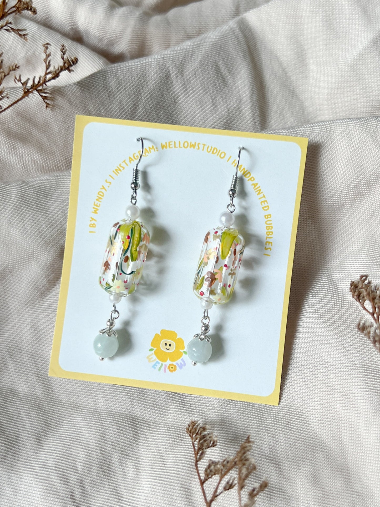 Tranquil Blooming Earrings