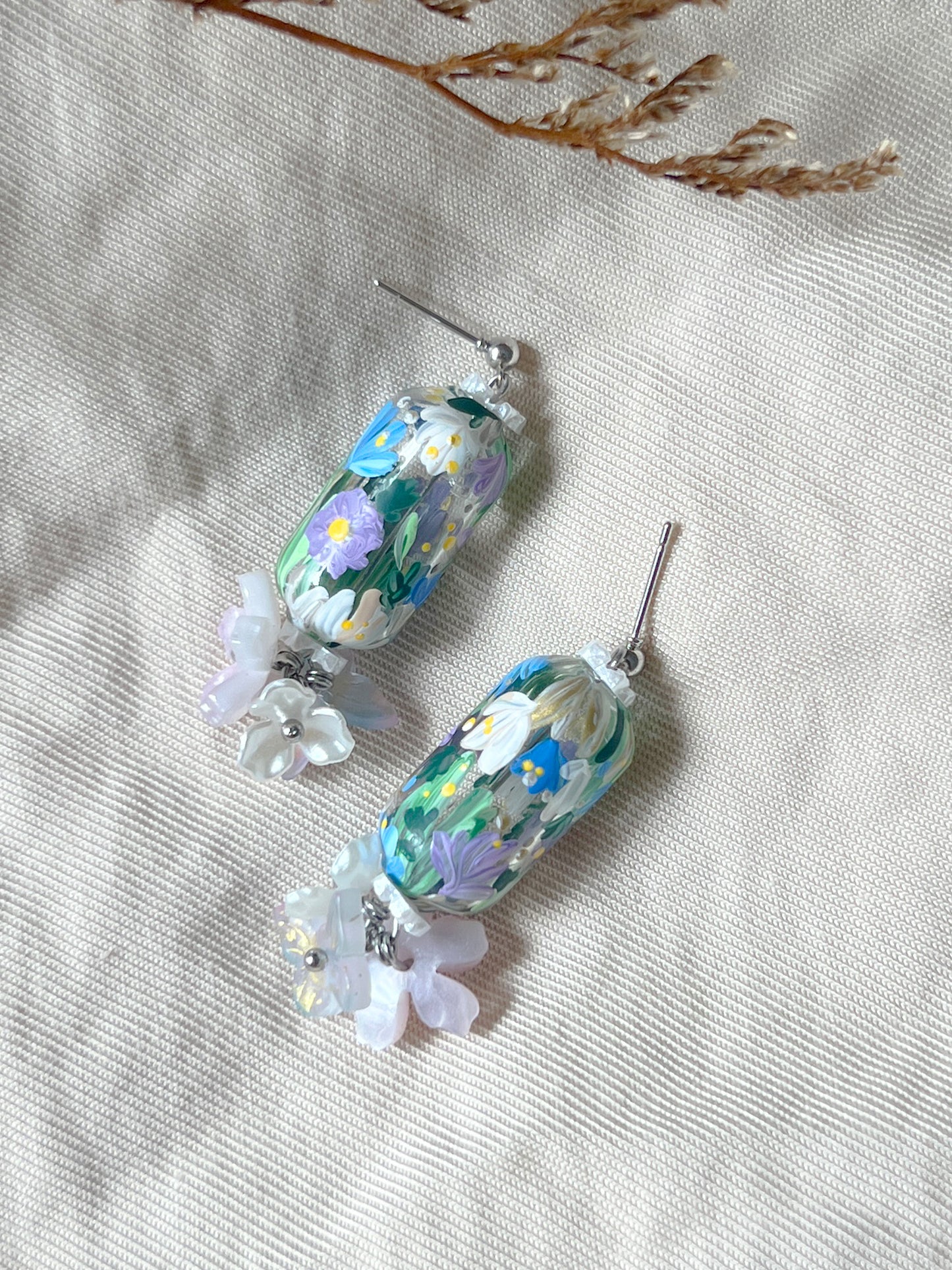 Velvet Botanica Earrings