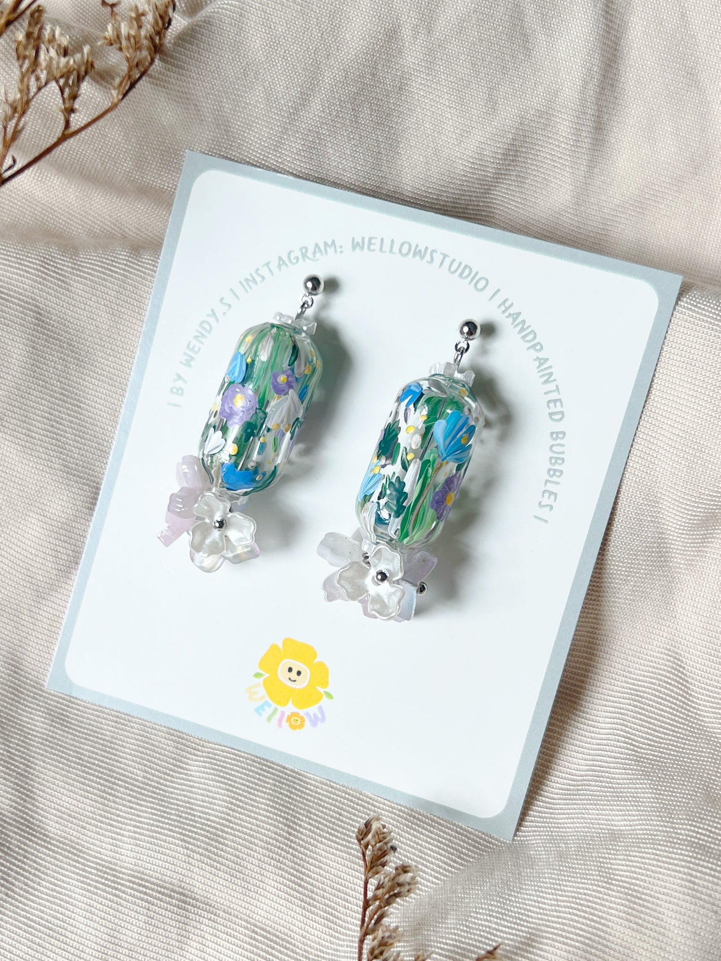 Velvet Botanica Earrings