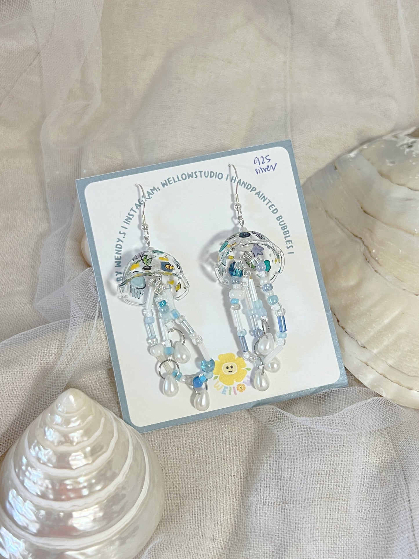 Ocean Jellyfish (925 fishhook)