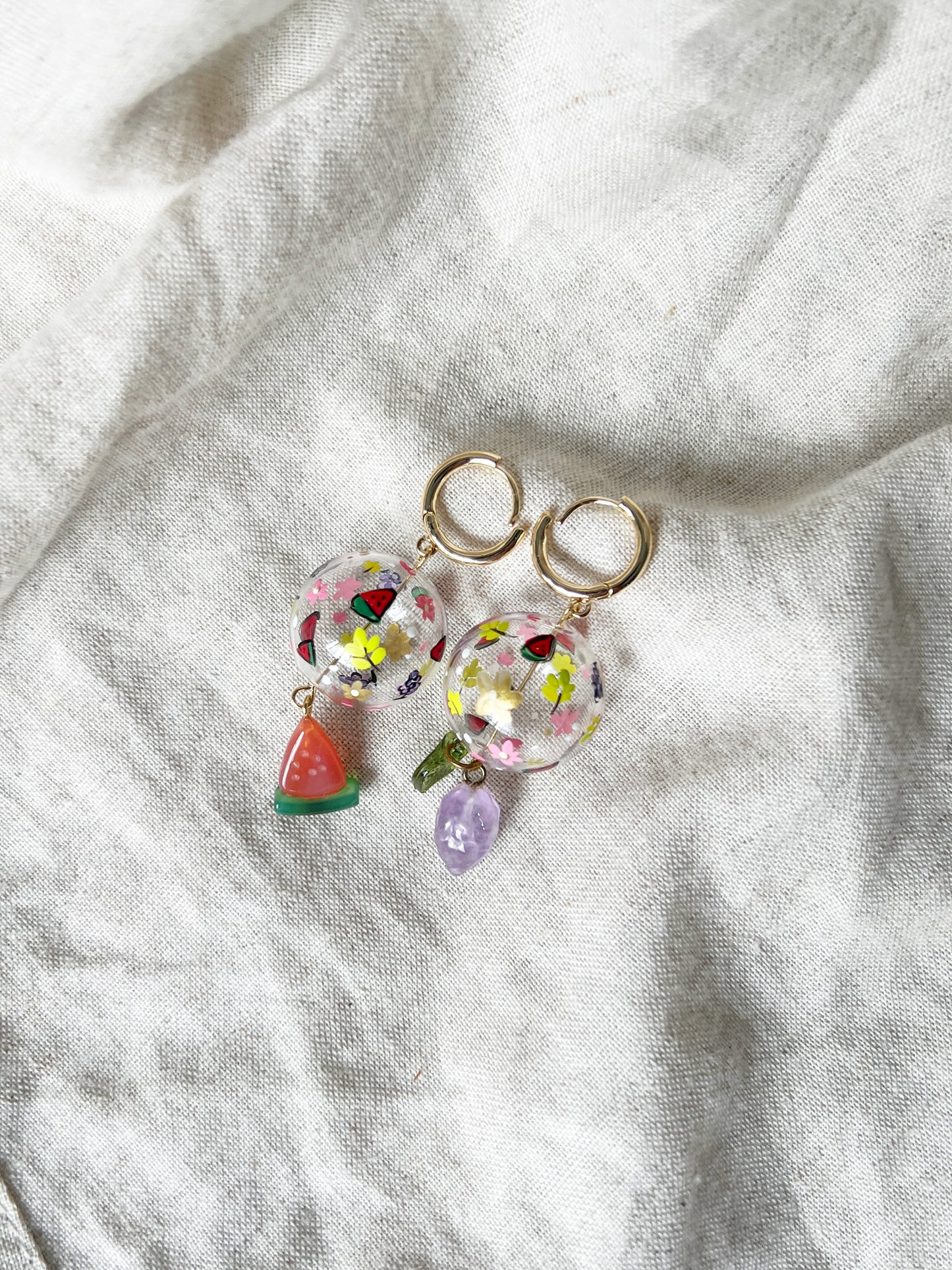 Mixed Fruity Earrings