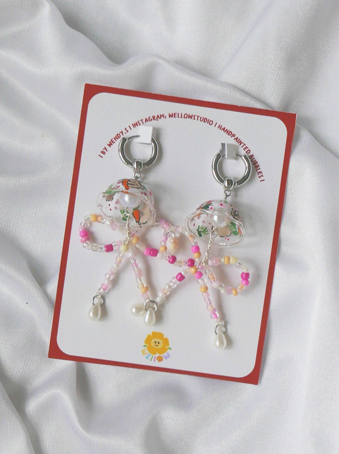 Bunnies Ribbon Dangling (925 silver)