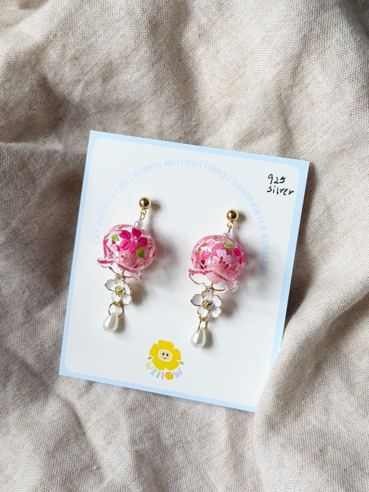 Bloomette Ball Studs (925 silver)
