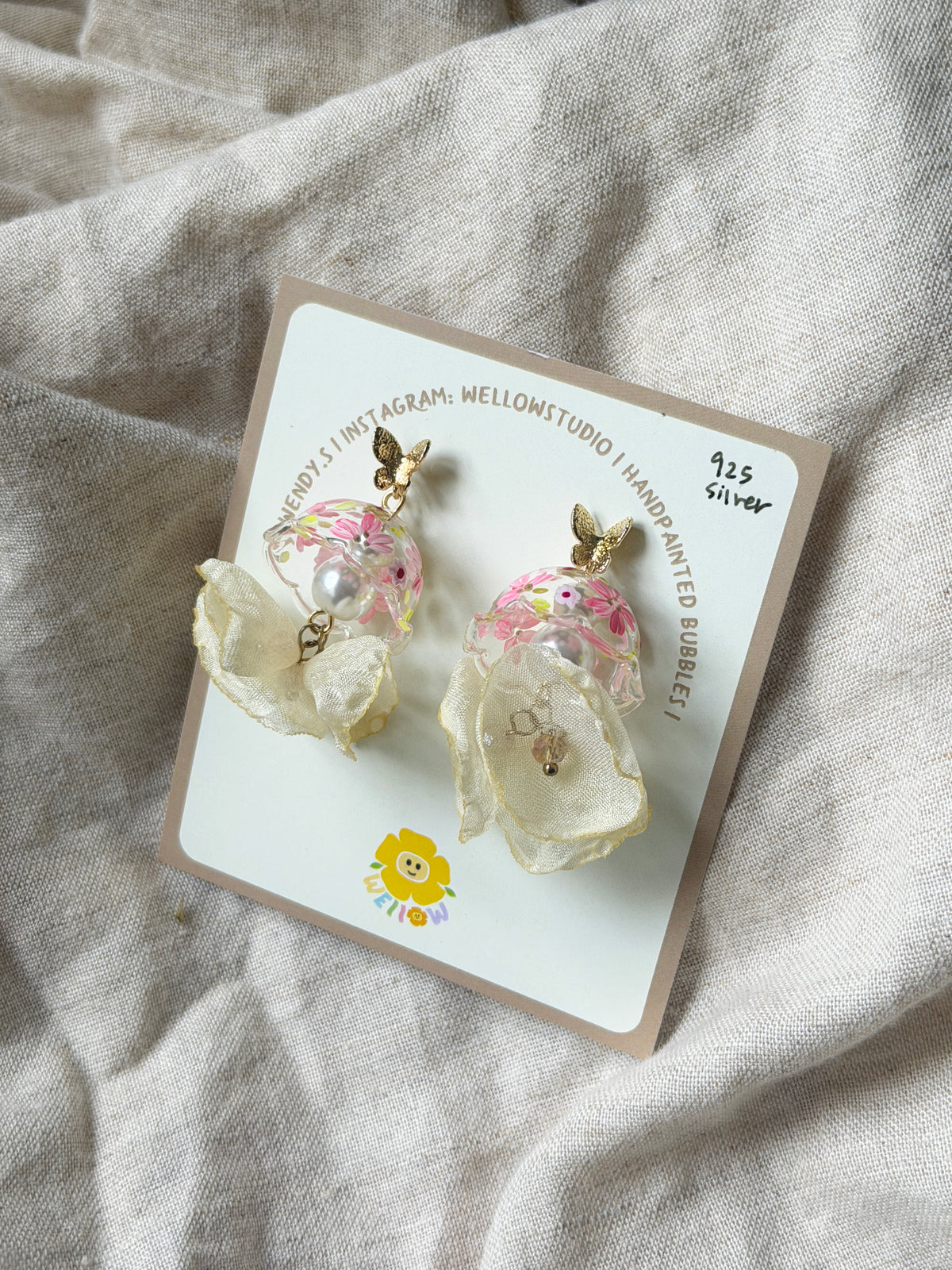 Meadow Wings Dangling (925 silver)