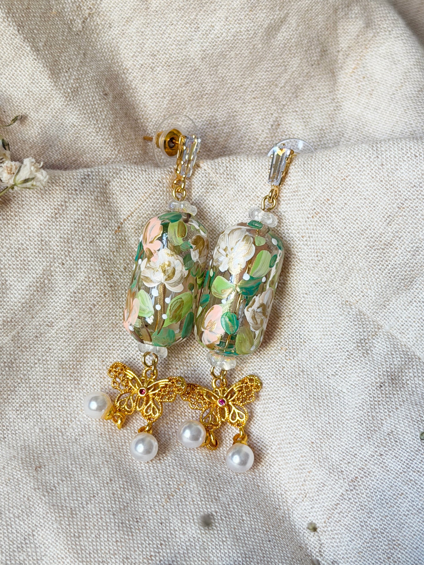 Oriental Spring with Butterfly (925 silver)