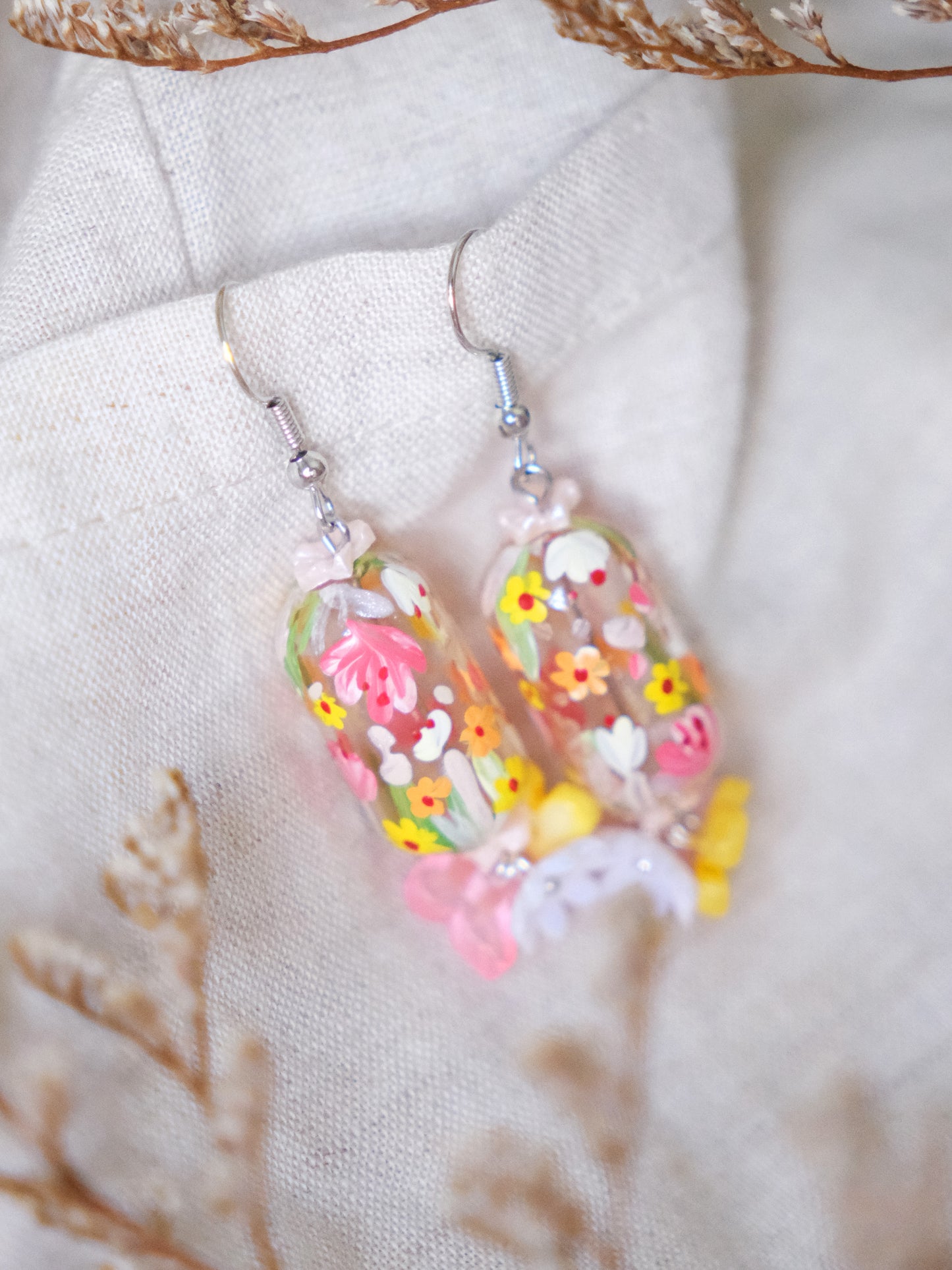 Sunblush Flora Earrings