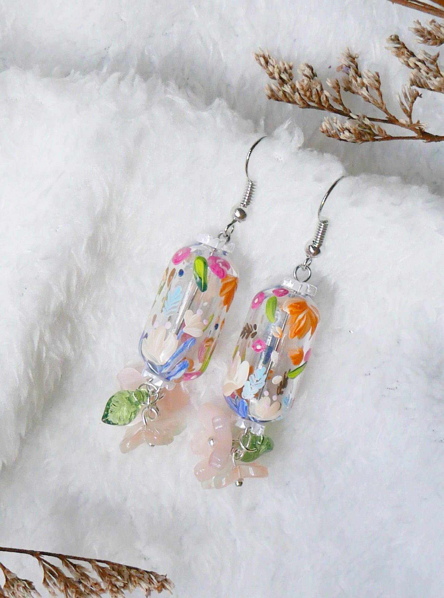 Blushwave Earrings