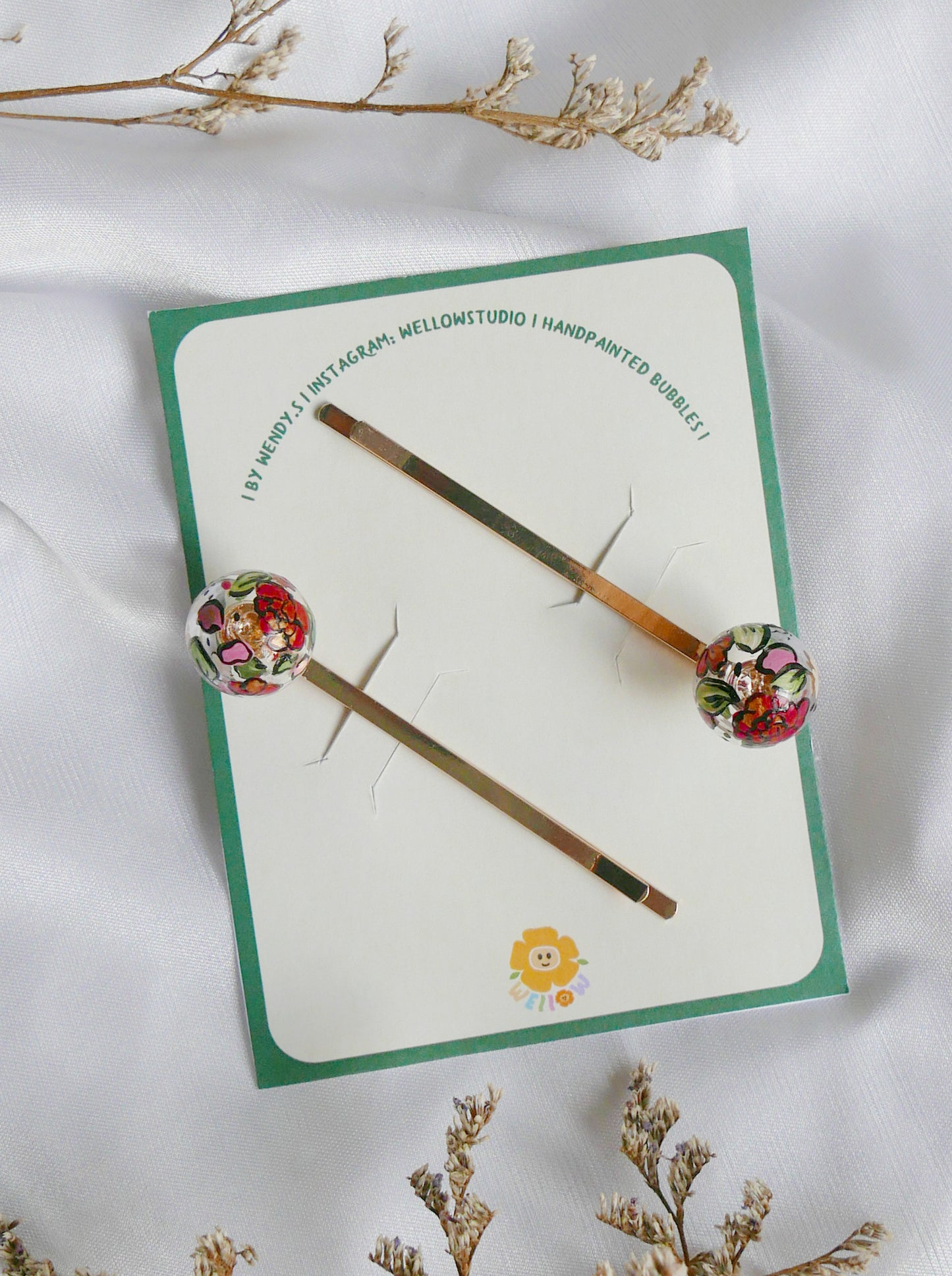 Oriental Hair pins (2pcs in a set)