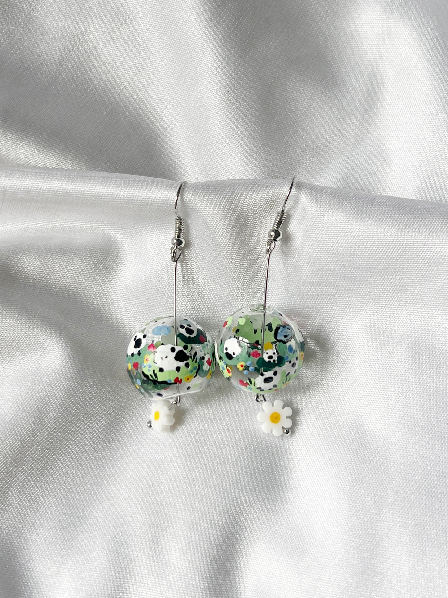 Sheep Dangling Earrings