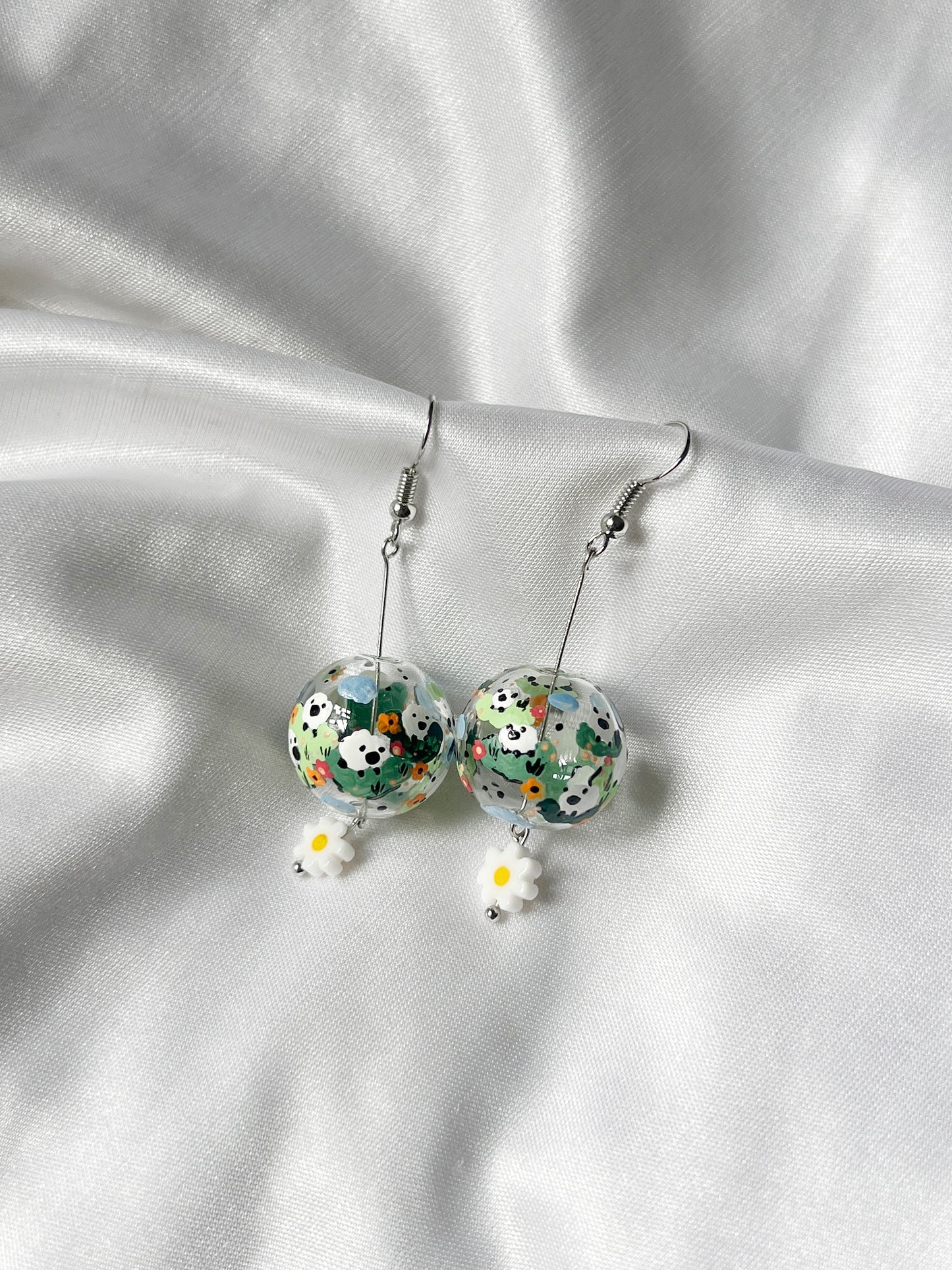 Sheep Dangling Earrings