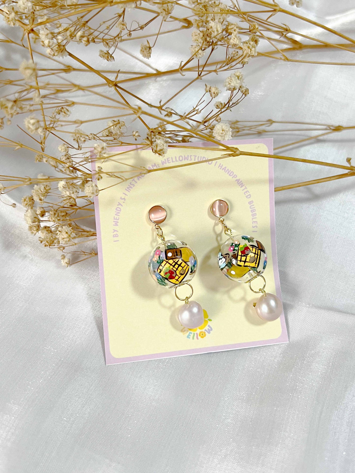 Picnic with Swan (925 Silver)