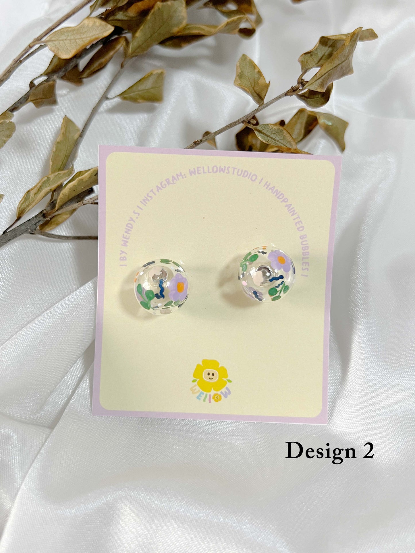 Floral Studs