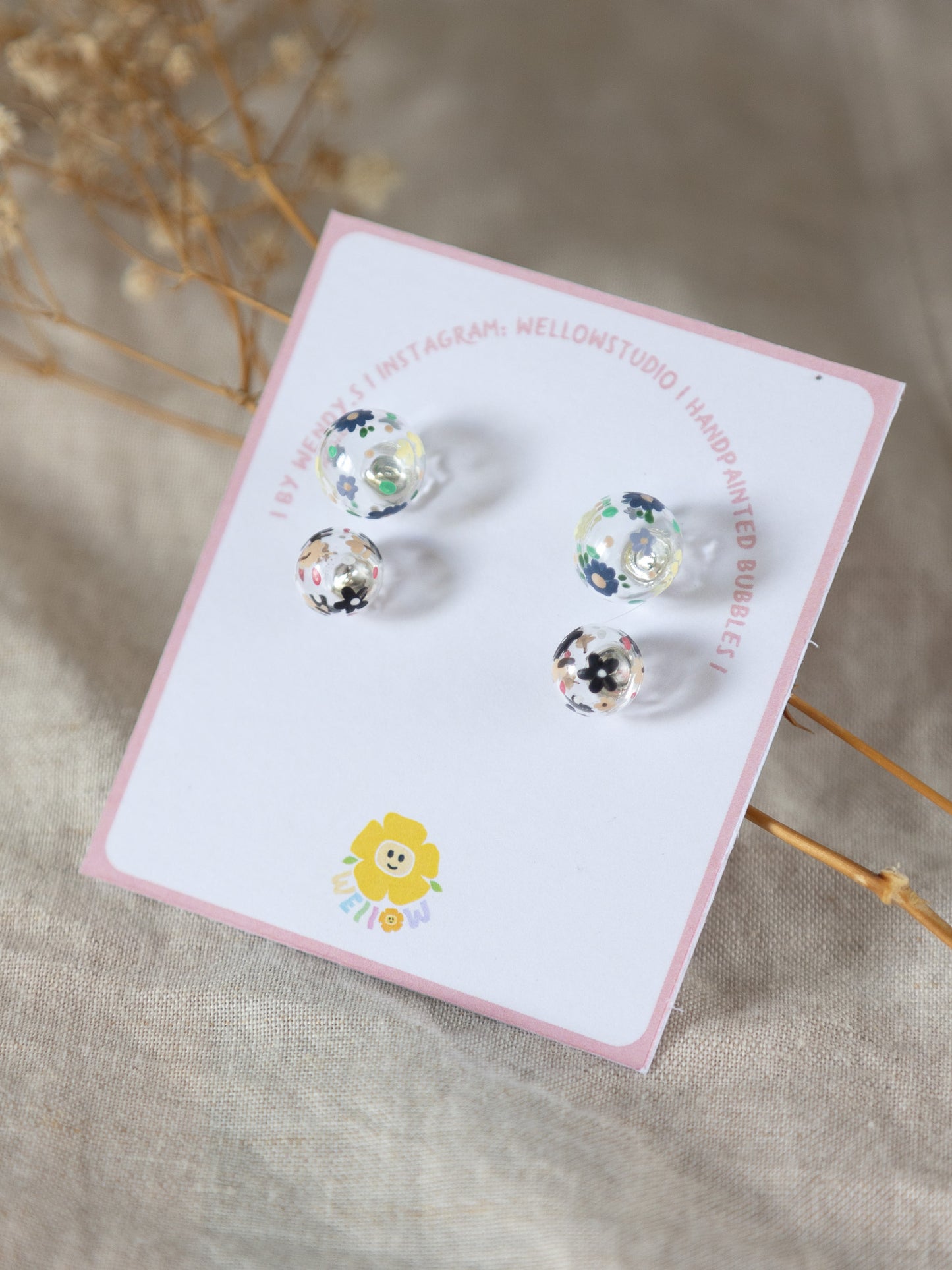 Little Garden Studs - Set B