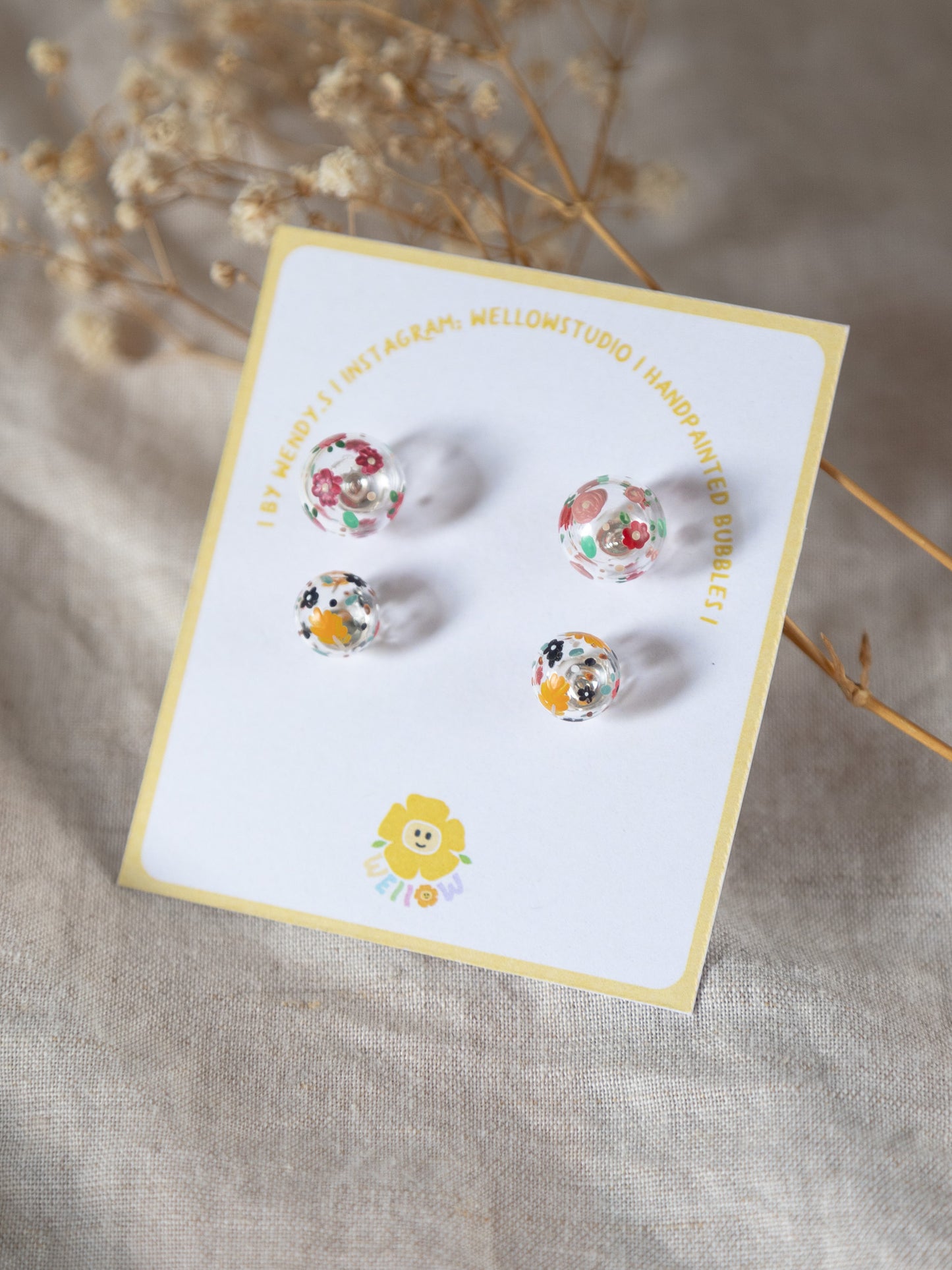 Little Garden Studs - Set C