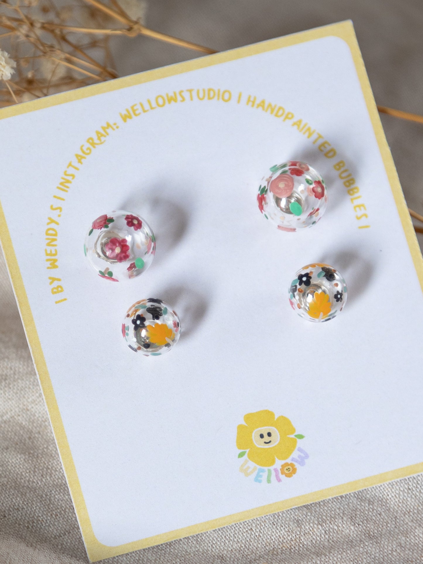 Little Garden Studs - Set C