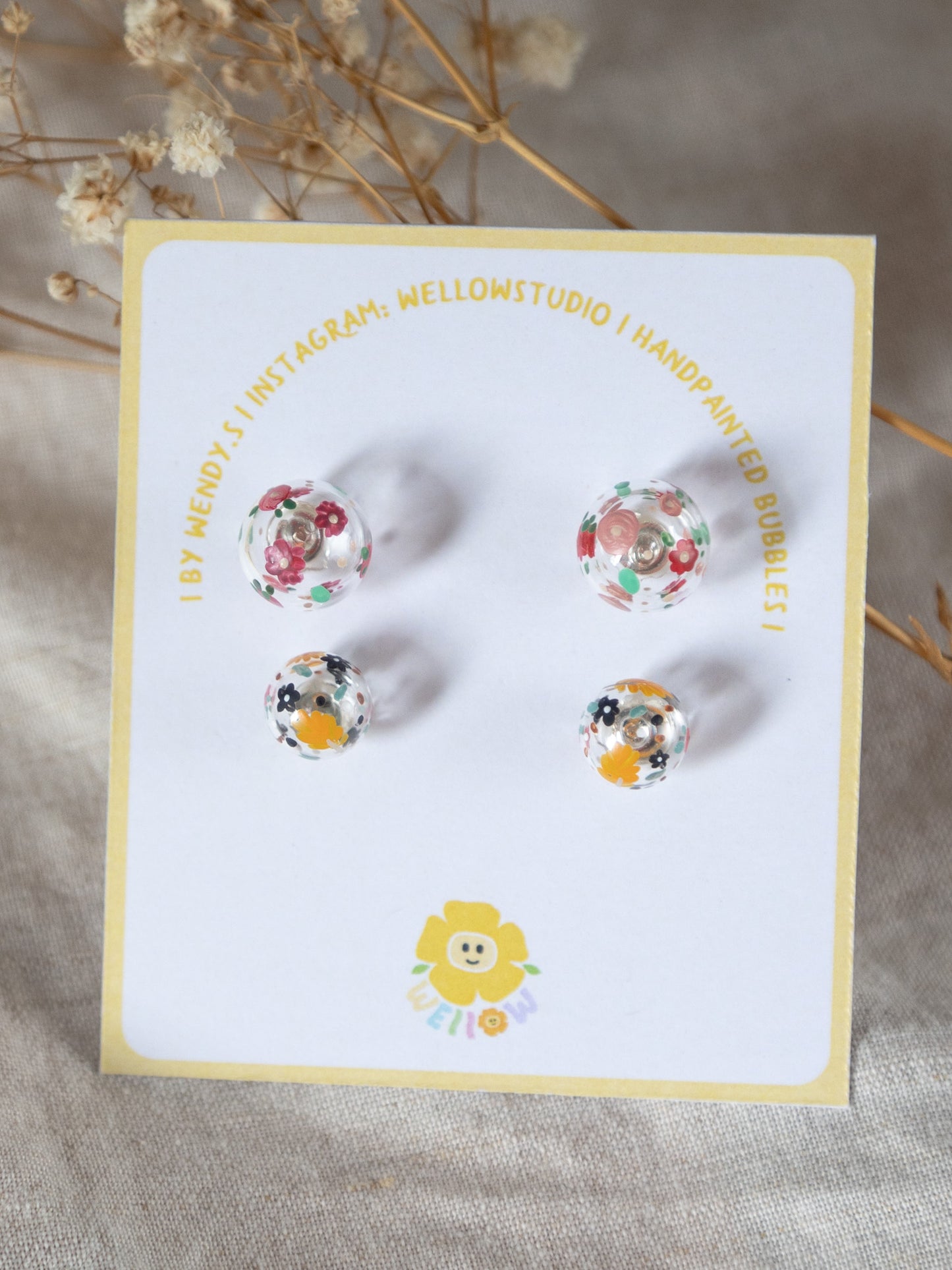 Little Garden Studs - Set C