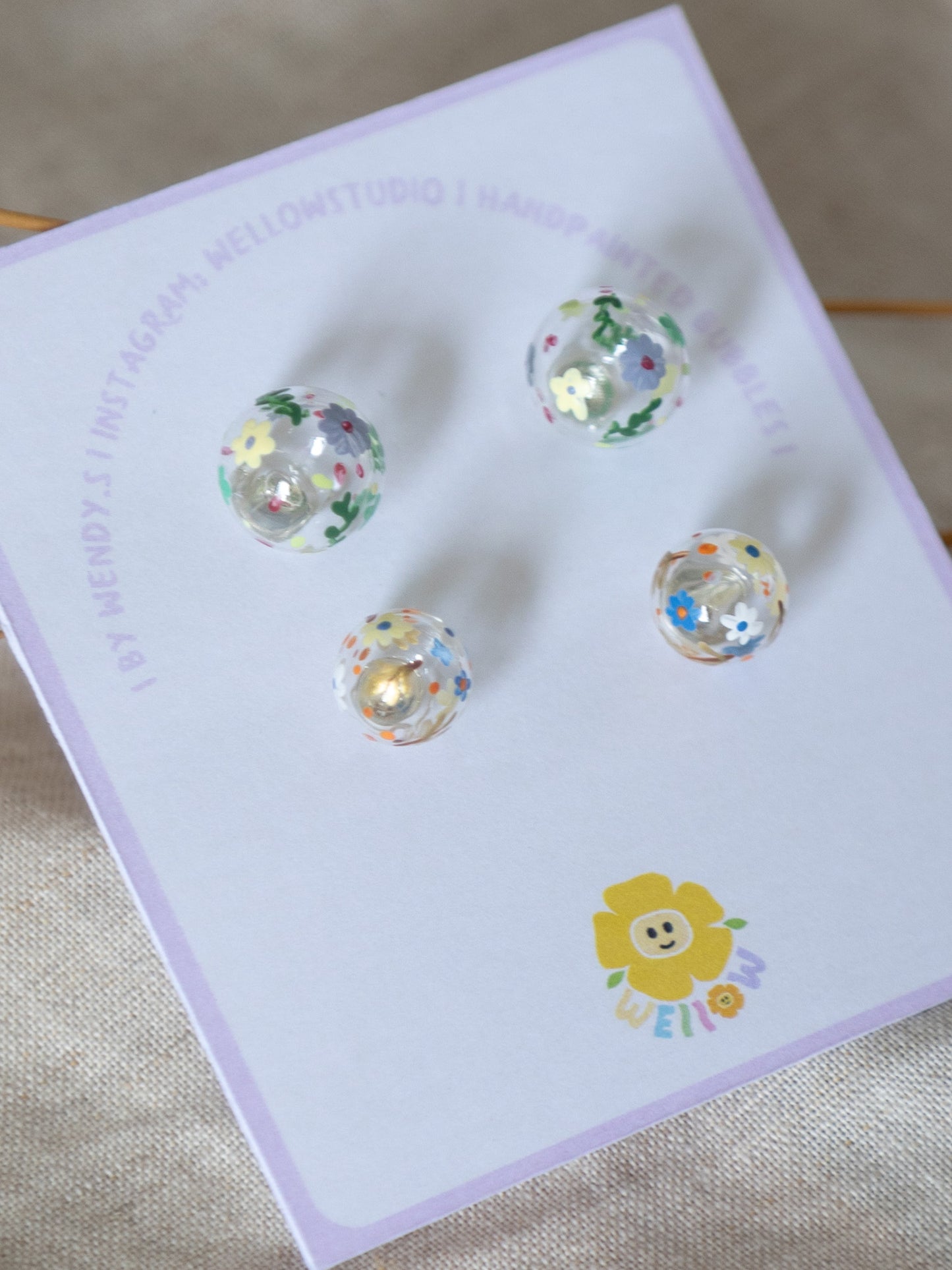 Little Garden Studs - Set E