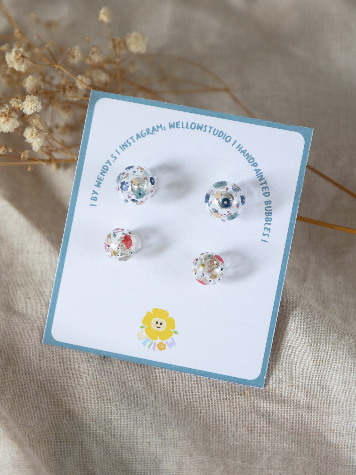 Little Garden Studs - Set F