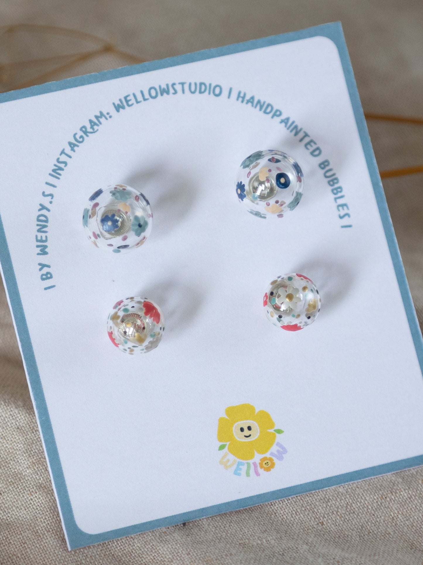 Little Garden Studs - Set F