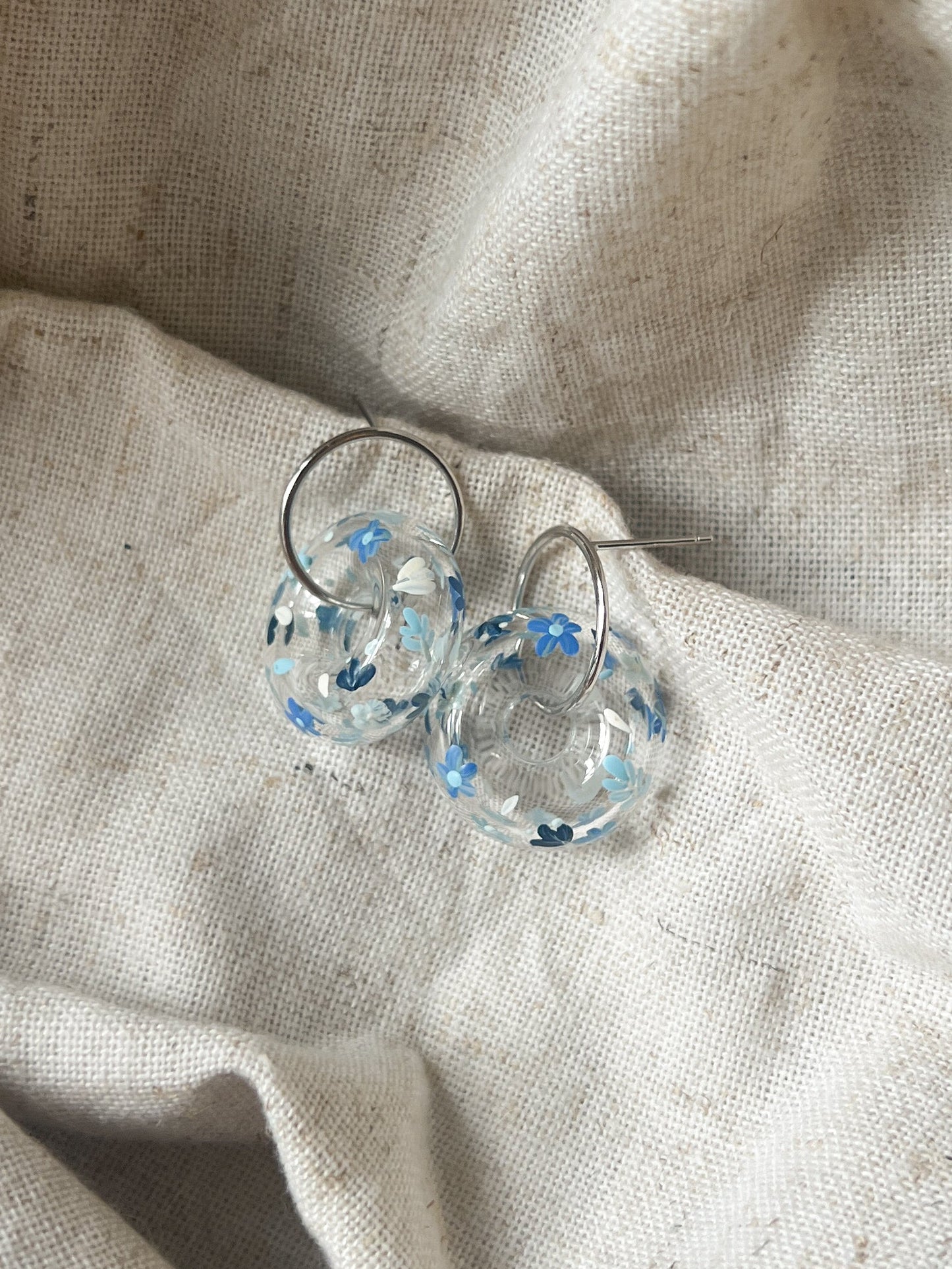 Winter Ring Studs (925 silver)