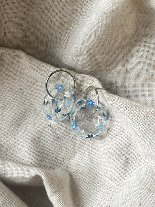 Winter Ring Studs (925 silver)