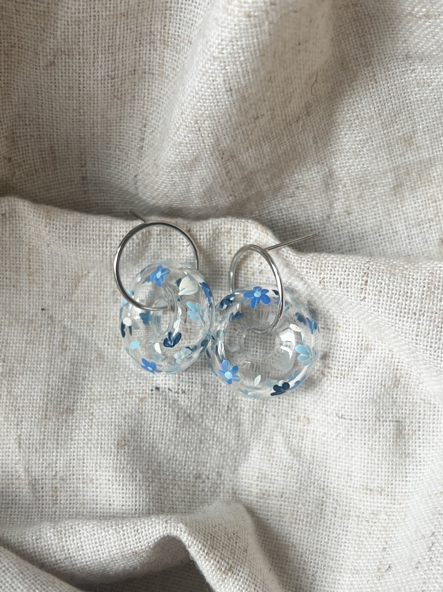 Winter Ring Studs (925 silver)