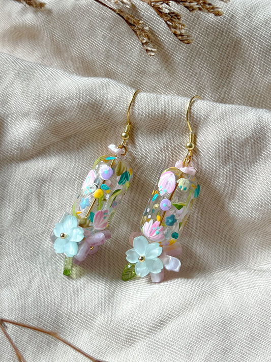 Painter’s Garden Earrings (925 silver)