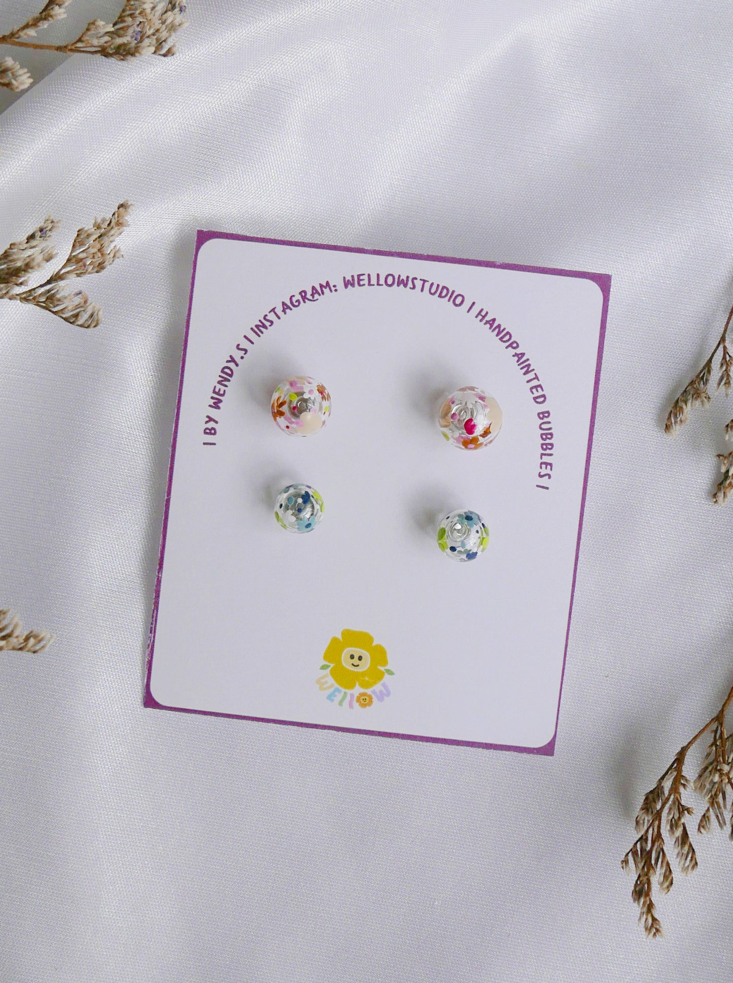 Floral Studs Set I