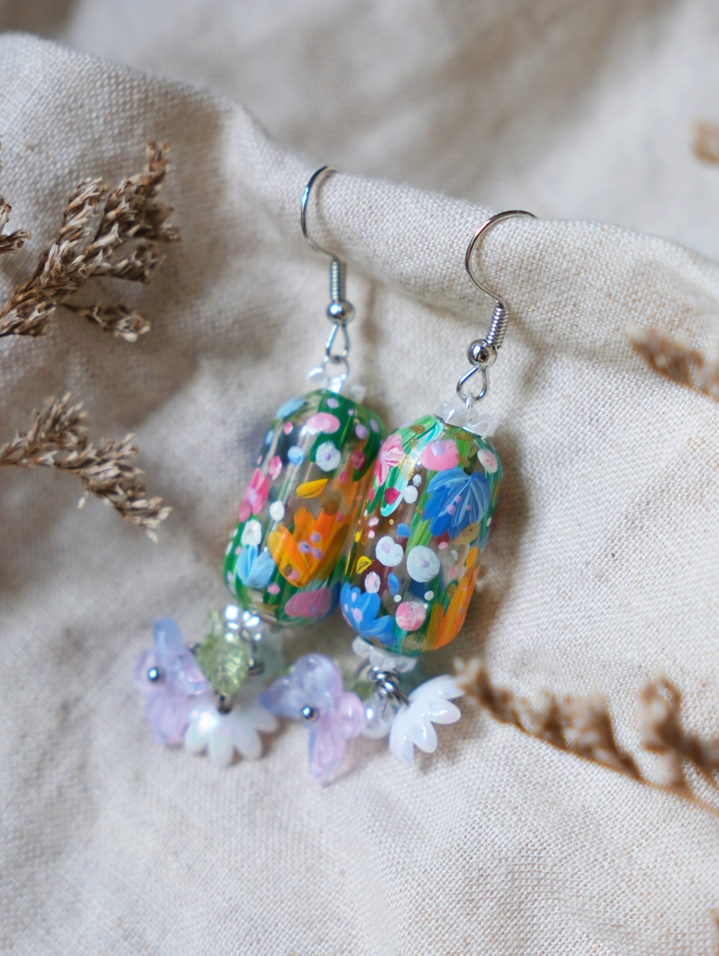 Whispering Floral Earrings