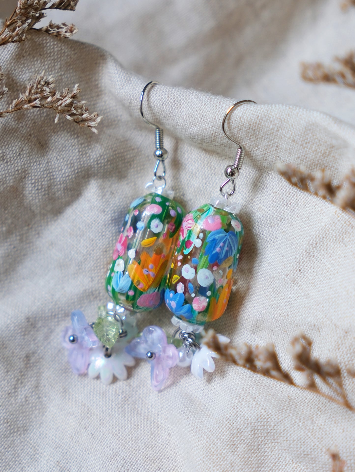 Whispering Floral Earrings