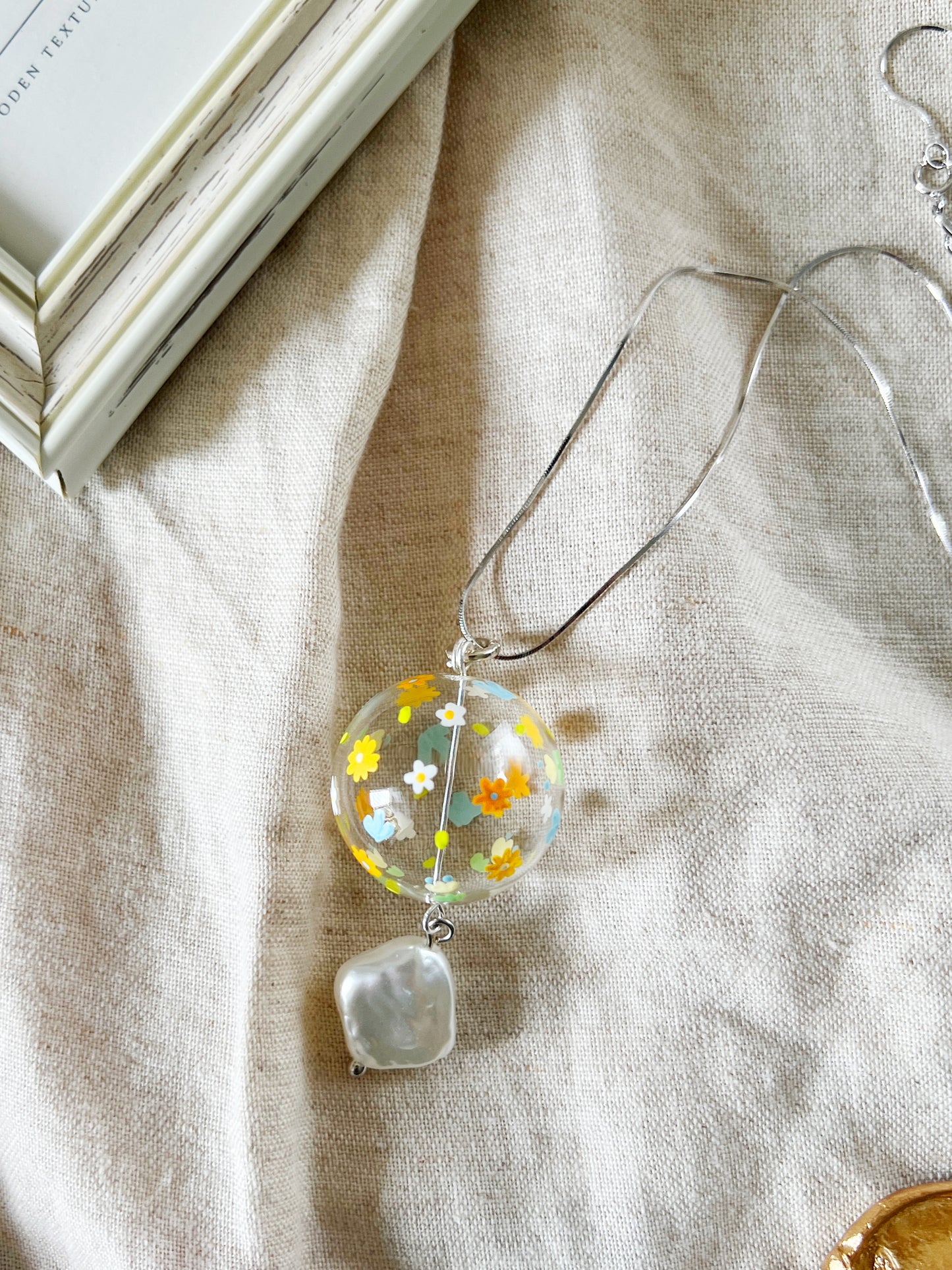 Spring Pastel Necklace (925 Silver)