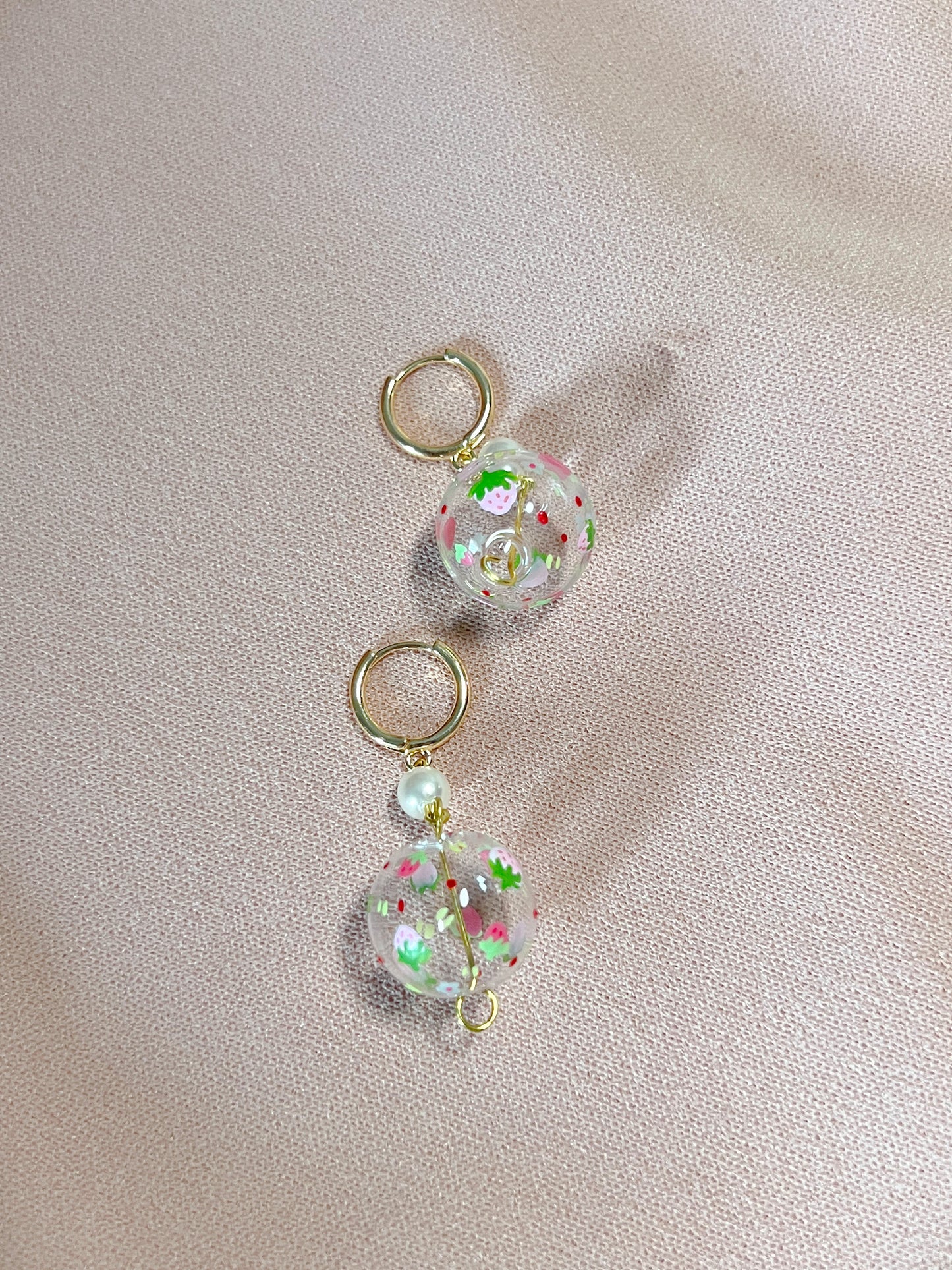 Strawberry Bubbles Hoops