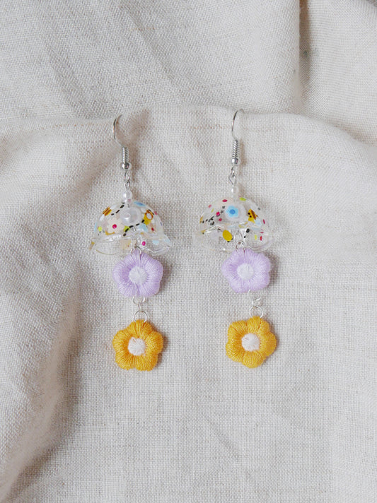 Bee Jellyfish Earrings