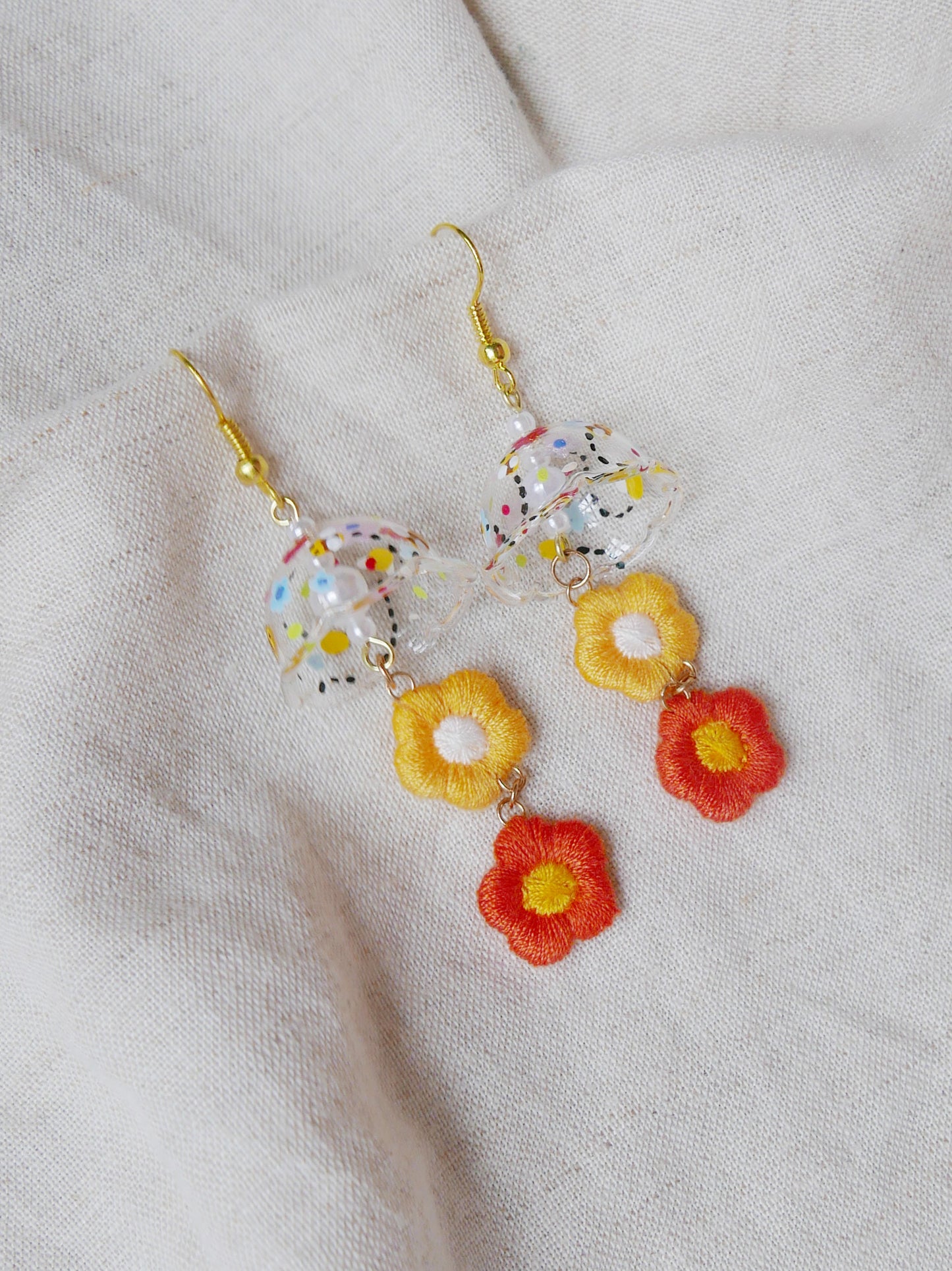 Bee Jellyfish Earrings (summer)