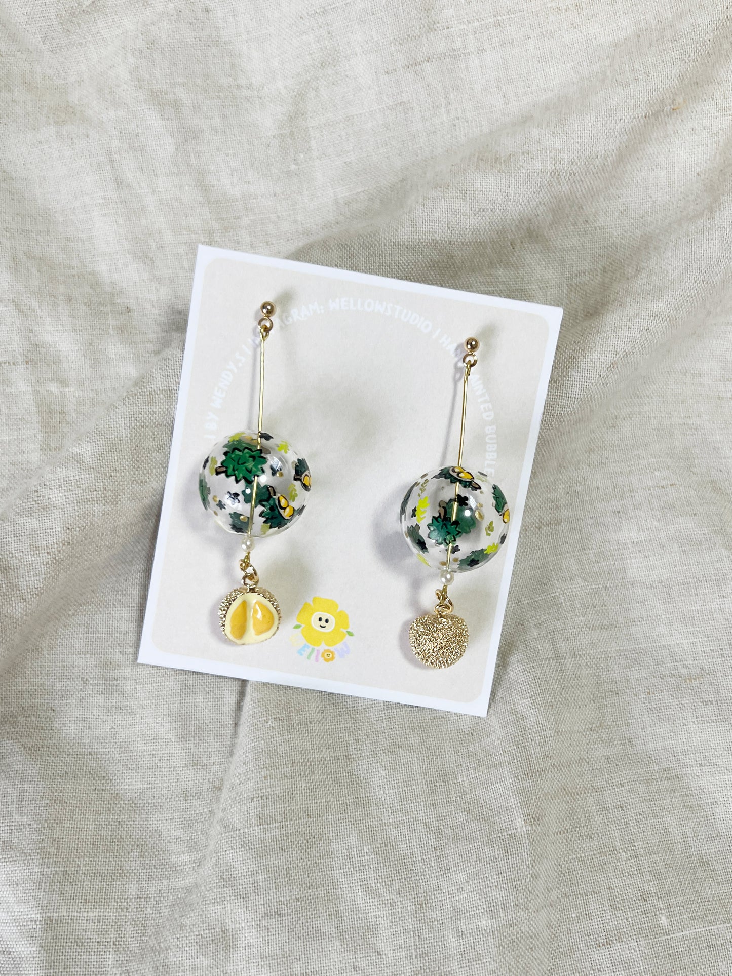 Durian Earrings