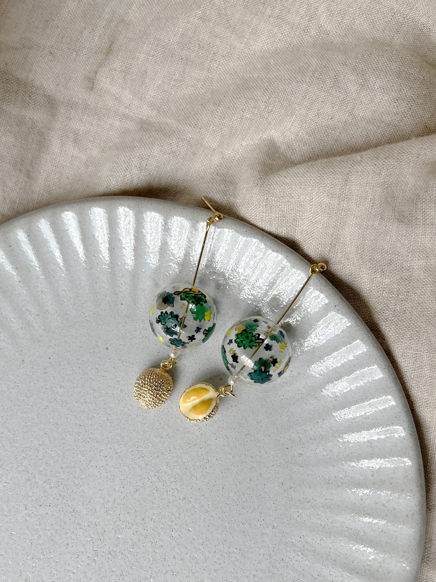 Durian Earrings