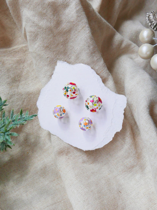 Floral Studs Set A (925 silver)