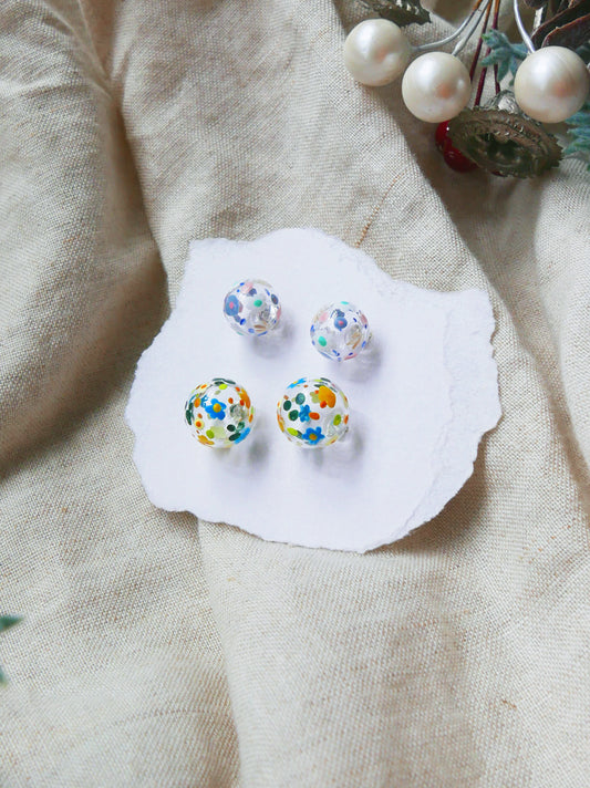 Floral Studs Set D