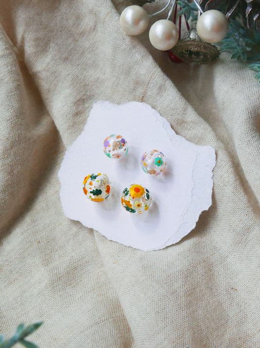 Floral Studs Set E