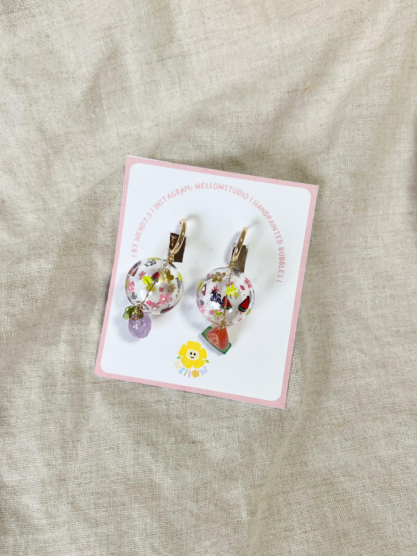 Mixed Fruity Earrings