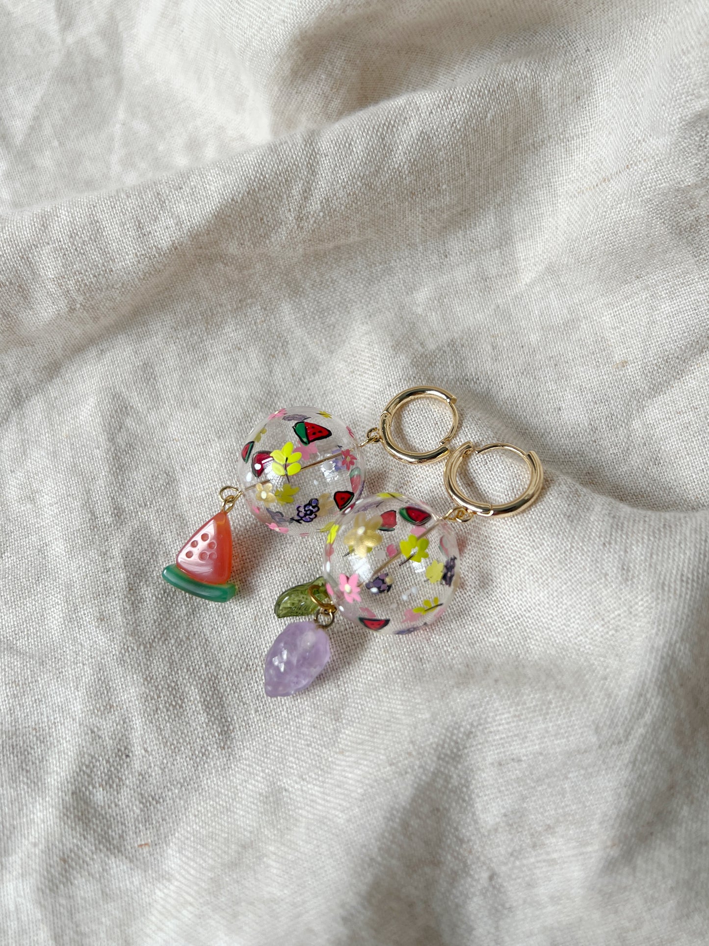 Mixed Fruity Earrings