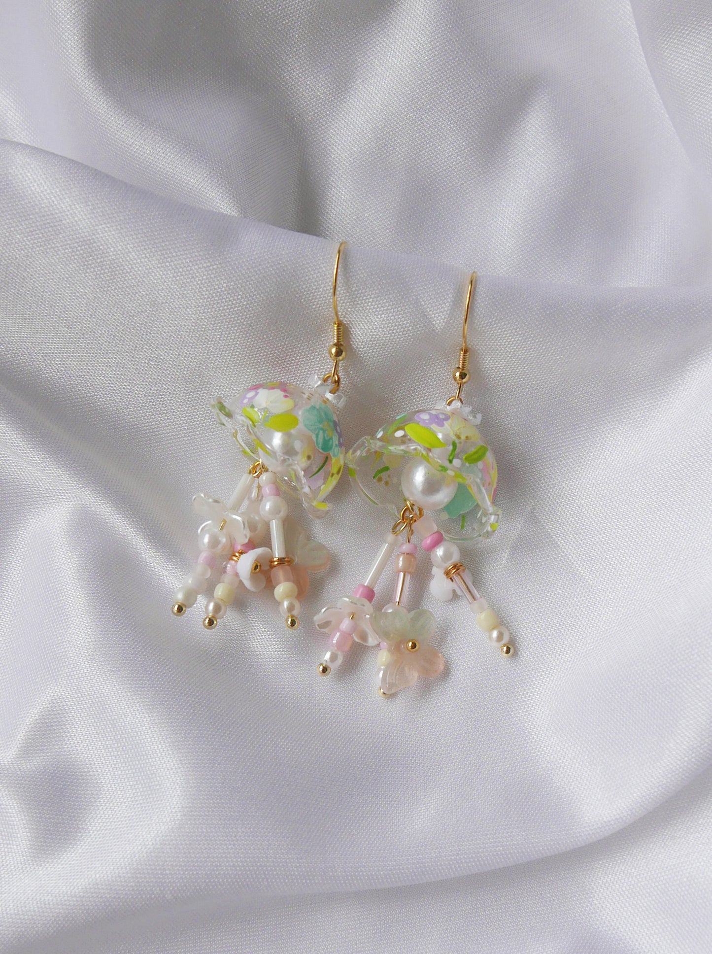 Vintage Floral Pastel (925 silver)