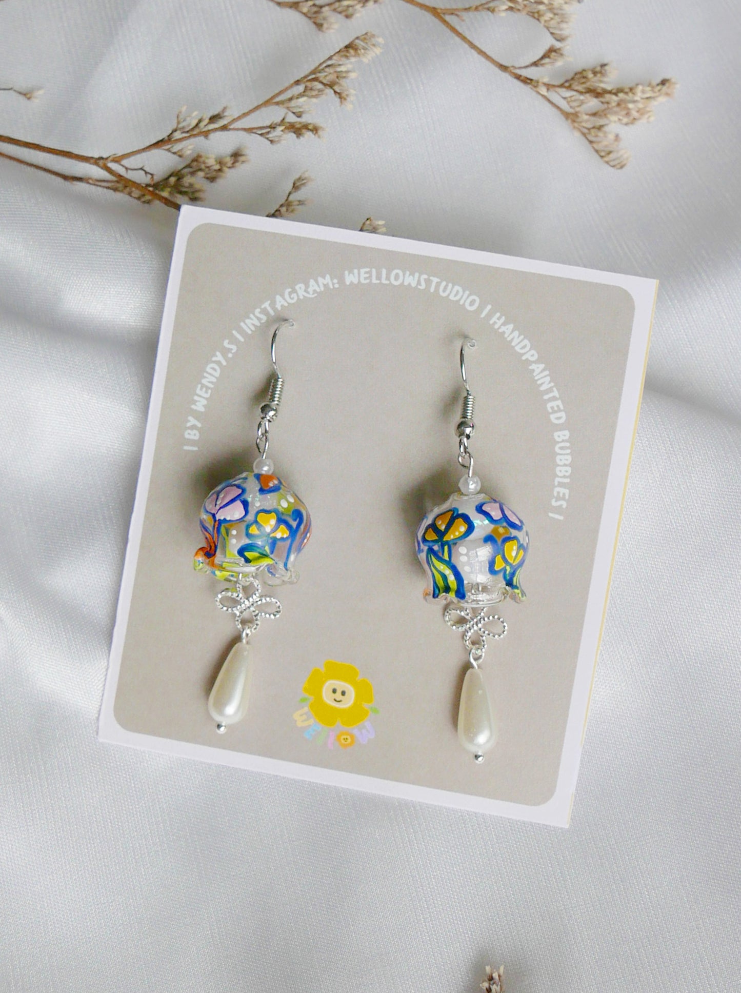 Batik Blue Jellyfish