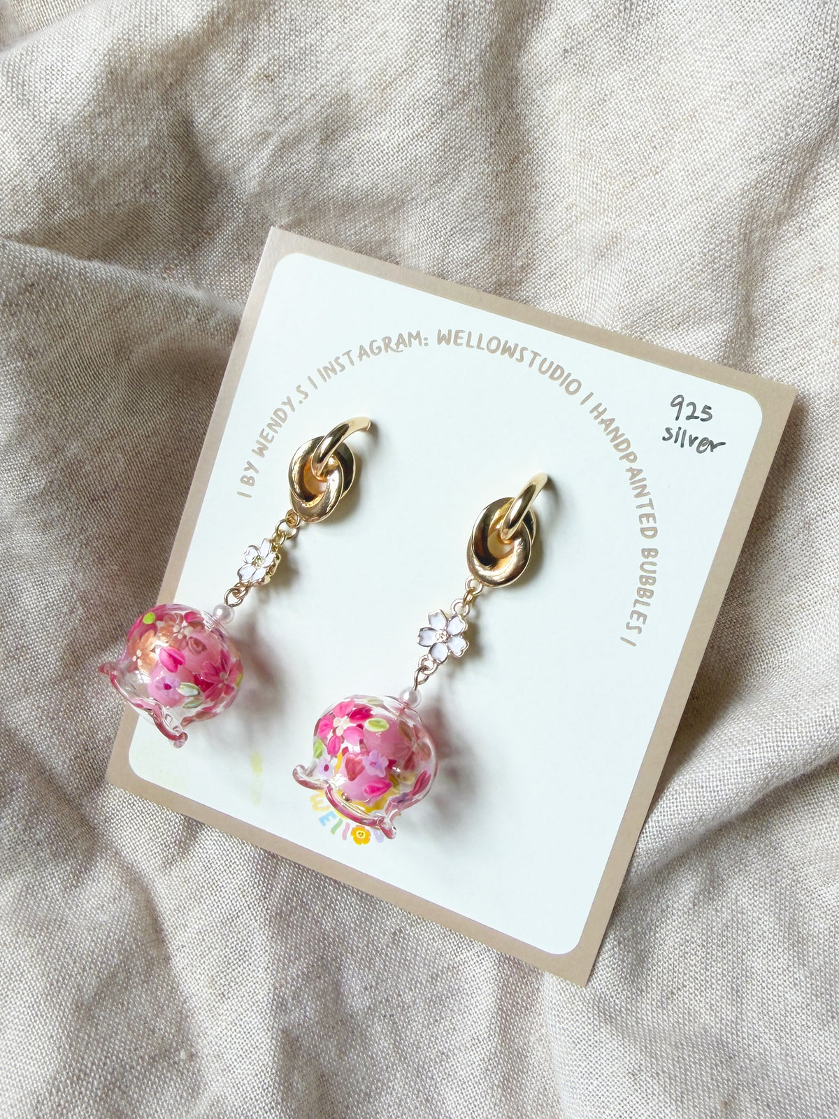 Bloomette Knobs (925 silver)
