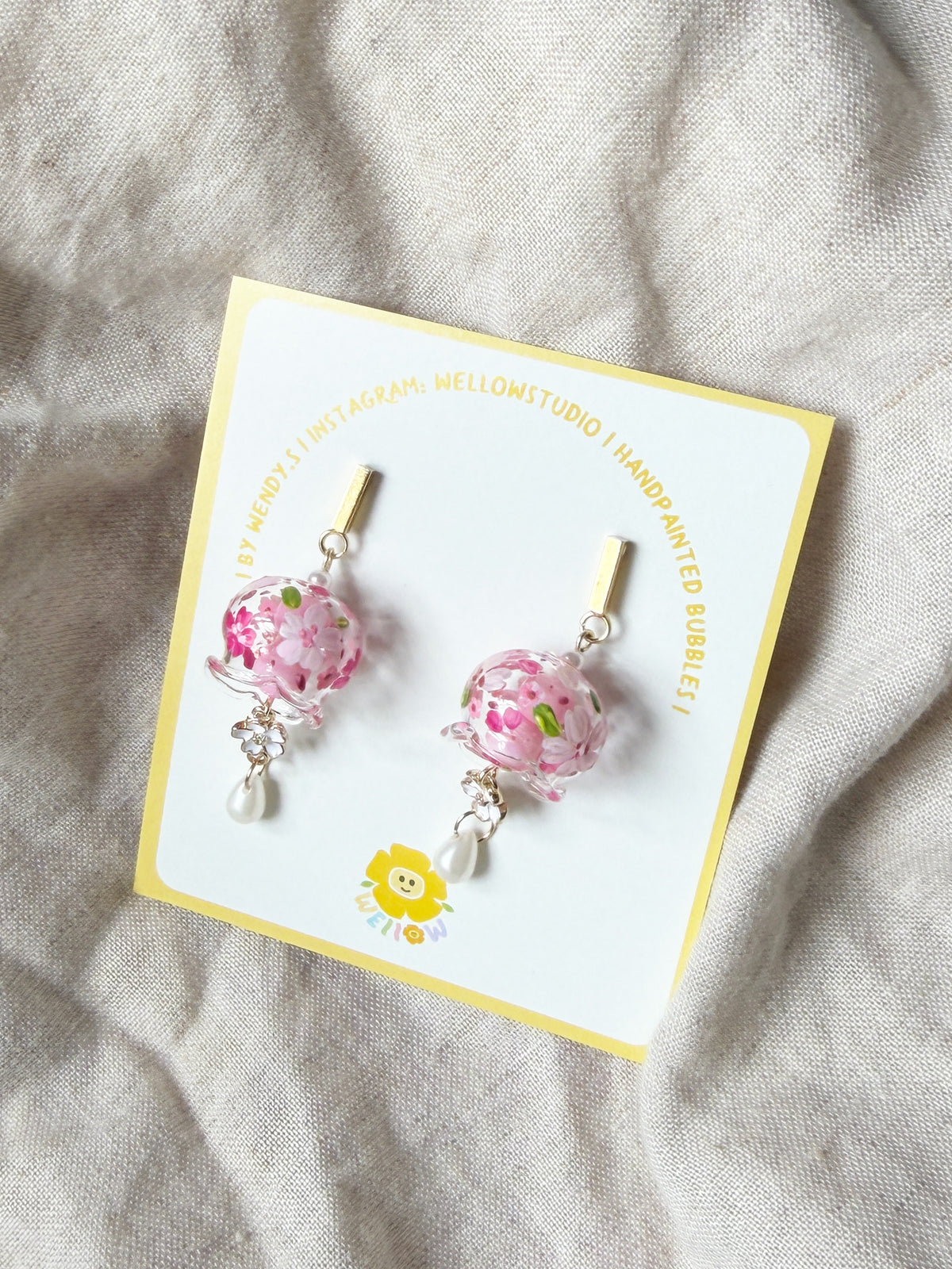 Bloomette Bar Studs